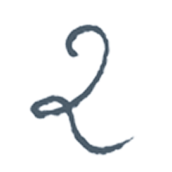 Handwritten number 2